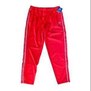 Champion NWT red athleisure loungewear athletic casual track pants size 1X